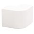 Angles extérieurs pour moulure 10X20mm blanc par 4 - DEDRA