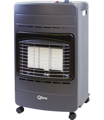 Poêle à gaz infrarouge pliable 4,2kW GH142RV G1/2 sans détendeur noir - QLIMA
