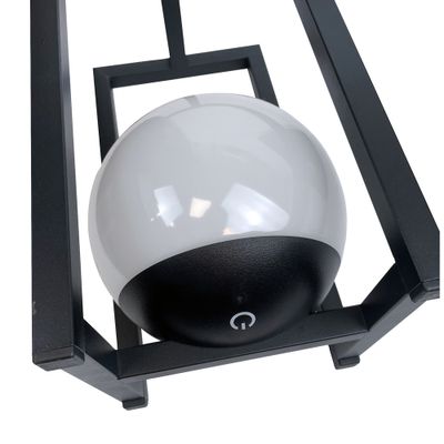 Lanterne extérieur rechargeable LED Letea IP54 150 lumens blanc chaud - TIBELEC