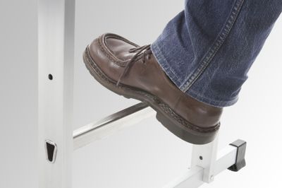 Echafaudage roulant pour escalier HobbyStep H3 - 0,90 / 2,90 m aluminium - HAILO