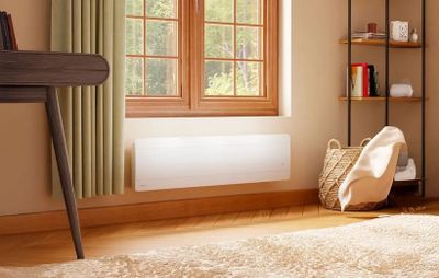 Radiateur à inertie sèche WALTER II 1500W blanc plinthe - NOIROT