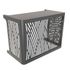 Cache unité extérieure métal gris anthracite BROUSSE 100,7 × 53,9 cm hauteur 72,2 cm - OUTSTEEL