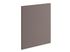 Joue de finition pour meuble bas de cuisine Lotus basalte mat 70 x 57 cm OFITRES