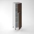 Porte effet bois foncé pour colonne de cuisine Nature rosales-03 130 x 60 cm OFITRES