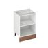 Plinthe effet bois naturel pour meuble de cuisine Nature rosales-02 244 x 14,6 cm OFITRES