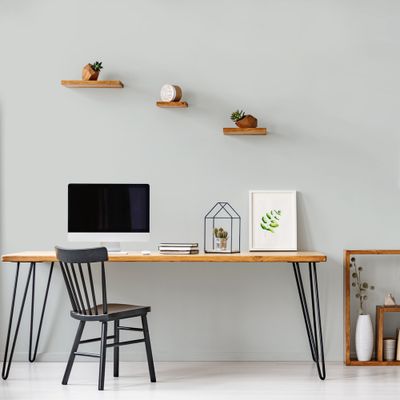 Peinture murs, boiseries et radiateurs gris lome velours 2,5L RIPOLIN