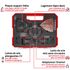 Coffret d'accessoires multitools - 35 pièces - AKKU-TOP