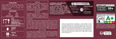 Vernis de protection pour cuisine et bain incolore finition satinée 375 ml - V33