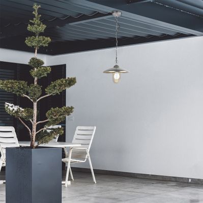 Suspension extérieur E27 Calvi galva IP54 100W - COREP