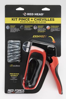 Kit de fixation spécial plaque de plâtre RED HEAD