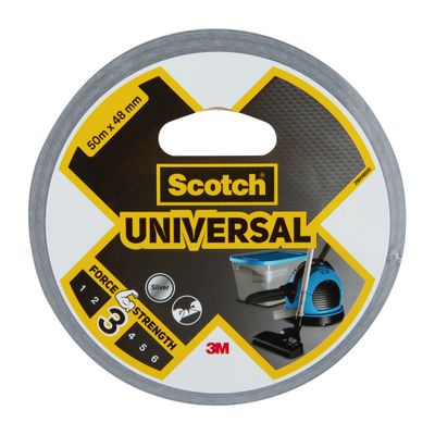 Ruban adhésif de réparation toile Universal gris 25 m x 48 mm - SCOTCH