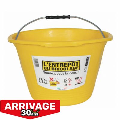 Seau de maçon 11 L - RIBIMEX