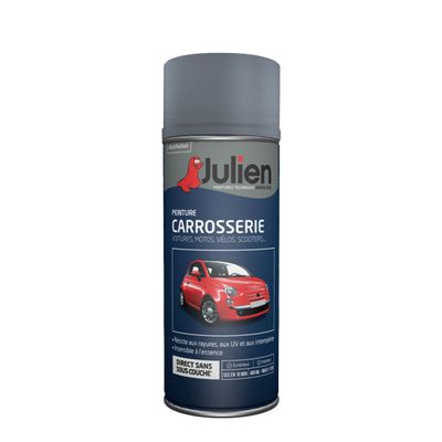 Bombe de peinture carrosserie gris altica métal 400 mL - JULIEN