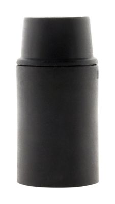 Douille électrique E14 plastique noir - ZENITECH