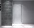 Paroi de douche latérale fixe 90x195 cm profilé chrome verre transparent 6 mm Serenity - OCEA