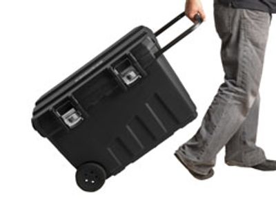 Roulante de chantier 90 litres 76,8 x 49 x 47,6 cm