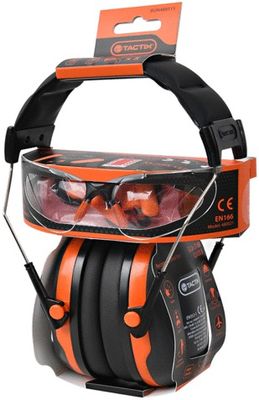 EPI complet casque, lunettes et bouchons TACTIX