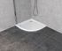 Receveur de douche 1/4 de cercle 80x80 cm acrylique blanc Baltia - OCEA