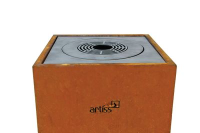 Brasero Q1 corten plancha acier carbone ARTISS