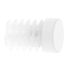 Embout déco fermium en métal diam 20 mm Finition Blanc mat par 2 - MOBOIS