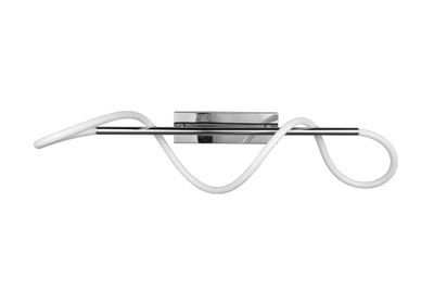 Plafonnier LED Argos chrome 3500 lumens blanc neutre - REALITY