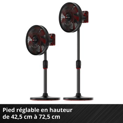 Ventilateur sur pied sans fil sans batterie GE-CF 18/320P Li-Solo 18 V - EINHELL