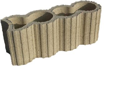 Bordure Aledecor Creme 16 X 18 X 50 Cm 307173 Jardin Et Terrasse L Entrepot Du Bricolage