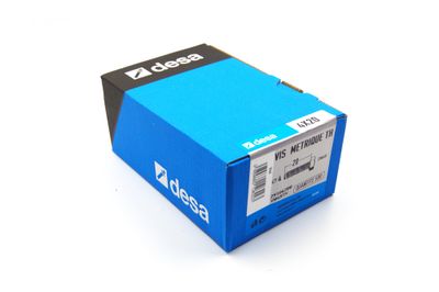 Vis métaux tête hexagonale 4 x 20 mm par 500 DESA