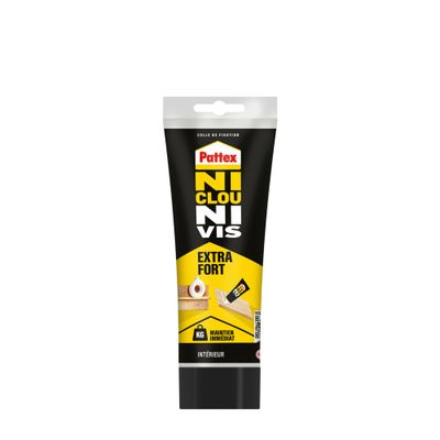 Mastic colle de fixation Ni Clou Ni Vis invisible tube 200 ml - PATTEX