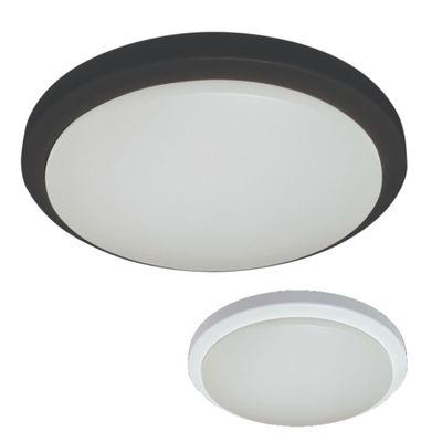 Hublot LED détecteur de mouvements Méribel noir ou blanc IP54 1600 lumens blanc neutre - ARLUX