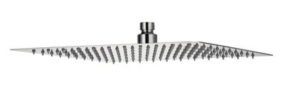 Tête de douche carrée extra plate en inox chromée 300 x 300 mm Inoxa ESSEBAGNO