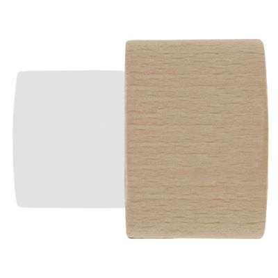 Embout déco bicolore à visser en bois diam 28 mm Finition Bois - MOBOIS