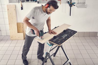 Établi de serrage et support de machine MASTER 750 ERGO - WOLFCRAFT