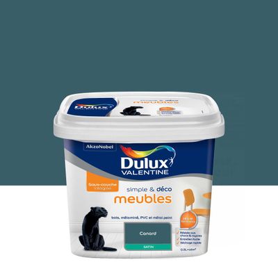 Peinture pour meubles simple & déco Canard Satin 0,5 L DULUX VALENTINE