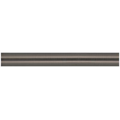 Tringle à rideaux en métal 2 m diam 28 mm Finition Gun foncé - MOBOIS