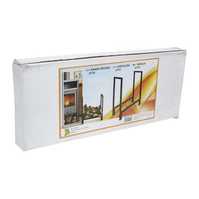 Range-bûches métal 71 x 76 x 31 cm - RUECAB