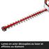 Taille-haies à batterie 36 V Lame 61cm GE-CH 36/61 Li EINHELL