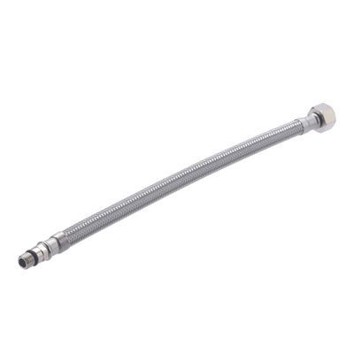 Flexible inox 30 cm mâle 10 x 100 femelle 12 x 17