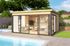 Abri de jardin en bois Domeo 5 16,74 m² LASITA MAJA Livraison à domicile incluse