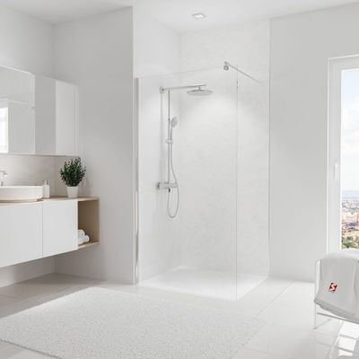 Panneau mural de douche 100x255 cm marbre DécoDesign Softtouch - SCHULTE