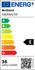 Ventilateur de plafond silencieux LED multicolore + télécommande Bois/noir Ø49cm - Slimline BRILLIANT