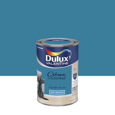 Peinture crème de couleur Marée Haute Mat 1,25 L - DULUX VALENTINE