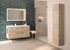 Meuble de salle de bains Selva 2 tiroirs L130 x H65 x P50 cm panneau de particules chêne - GEBERIT