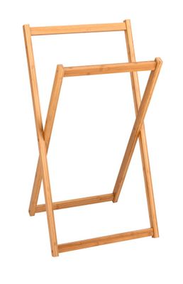 Porte-serviettes de salle de bains repliable Bambusa - WENKO