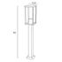 Borne LAGOS blanc E27 60W COREP