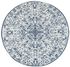Tapis rond diamètre 150 cm bleu JARDILINE