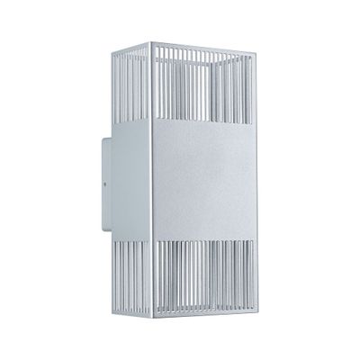 Applique extérieur LED IP44 640 lumens lumière blanc chaud Argent - Tharin PAULMANN