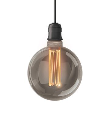 Ampoule LED G125 Hologramme globe verre fumé 100 lumens blanc chaud - XANLITE