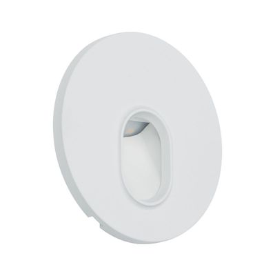 Spot LED encastrable mural rond blanc- PAULMANN
