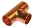 Raccord cuivre té égal à souder diamètre 18 mm